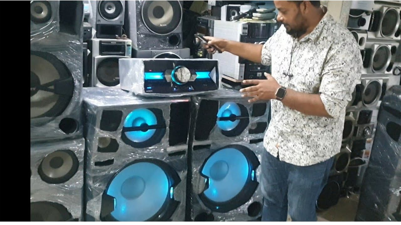 NOW AVAILABLE  SONY SHAKE 100D 52800 P.M.P.O WATTS 4800 RMS WATTS 18