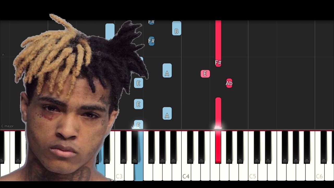 XxxTentacion - I don't Wanna Do This Anymore (Piano Tutorial)