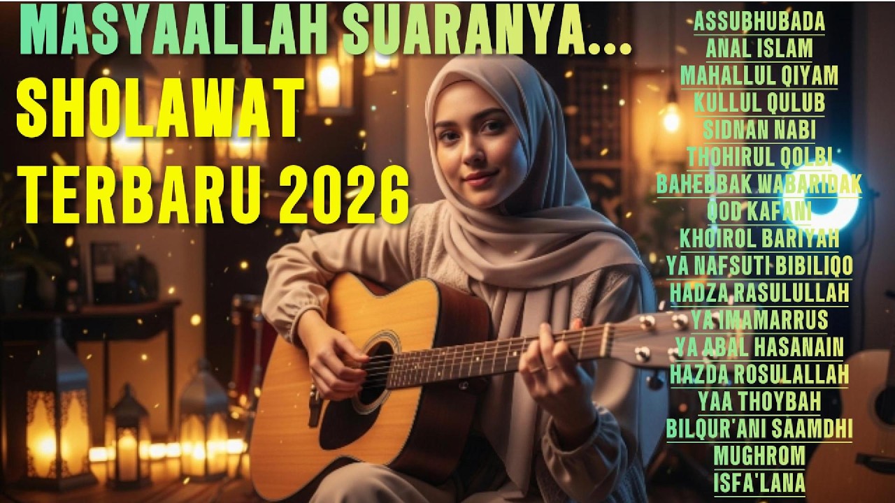 Sholawat Merdu 🌙 Penyejuk Hati & Pikiran | Bikin Tenang Mendengarnya