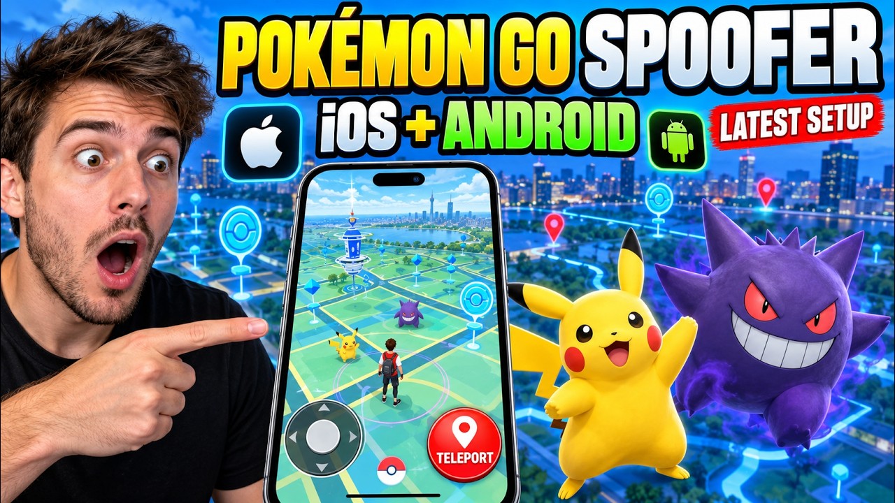 Pokemon GO Spoofer iOS & Android 2026 🚀 How to Spoof Pokemon GO Easily (LATEST SETUP)