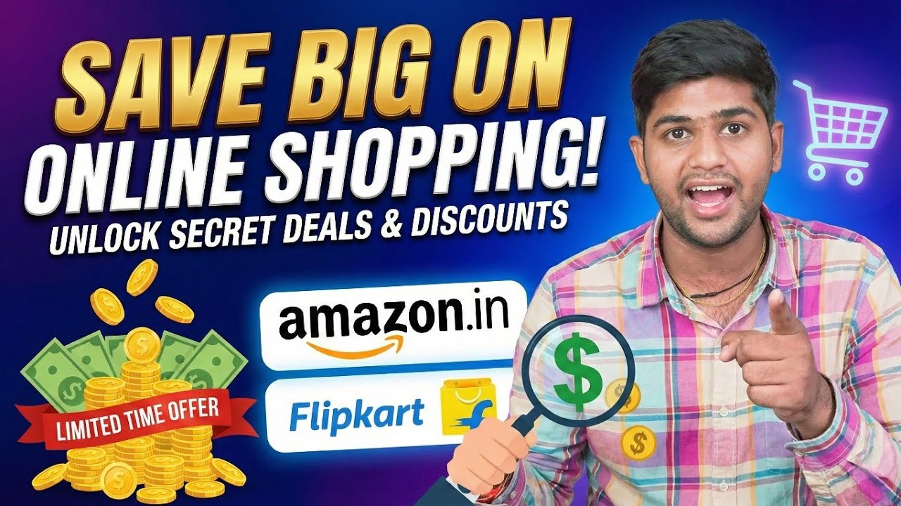 Save Your Money On Shopping 🛍🔥 Flipkart Today Deals | Amazon Today Deals