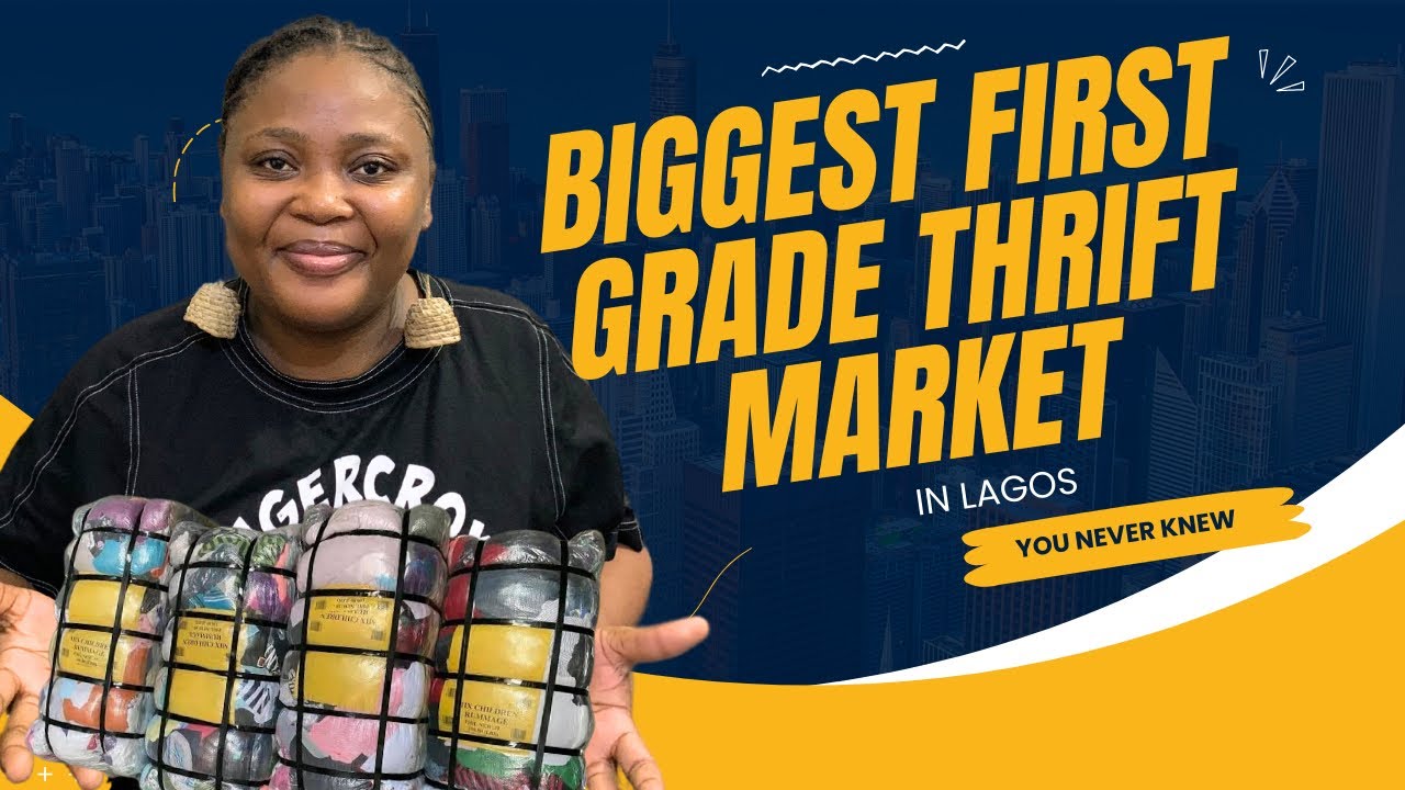 THE BIGGEST FIRST GRADE THRIFT MARKET IN LAGOS #neyeahthrift