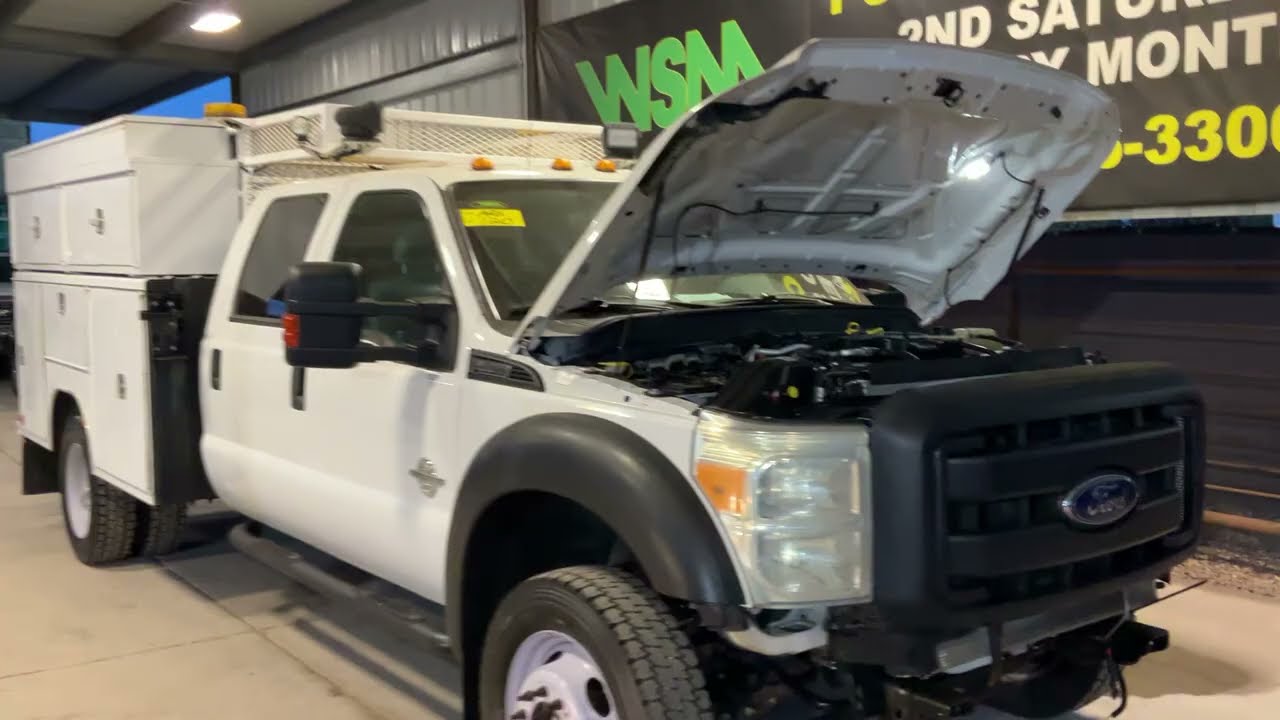 2016 Ford F-550 Super Duty U/T For Virtual Auction March 14th, 2026