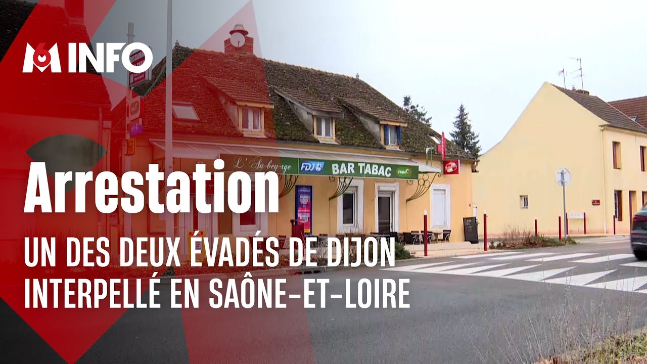 Un des deux évadés de la prison de Dijon interpellé en Saône-et-Loire