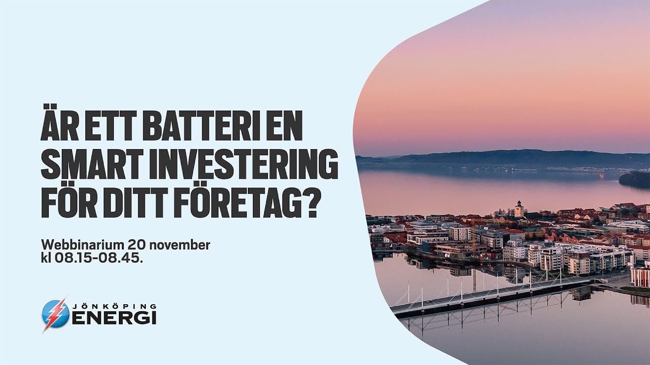 Webbinarium Batteriflex 20 november 2025
