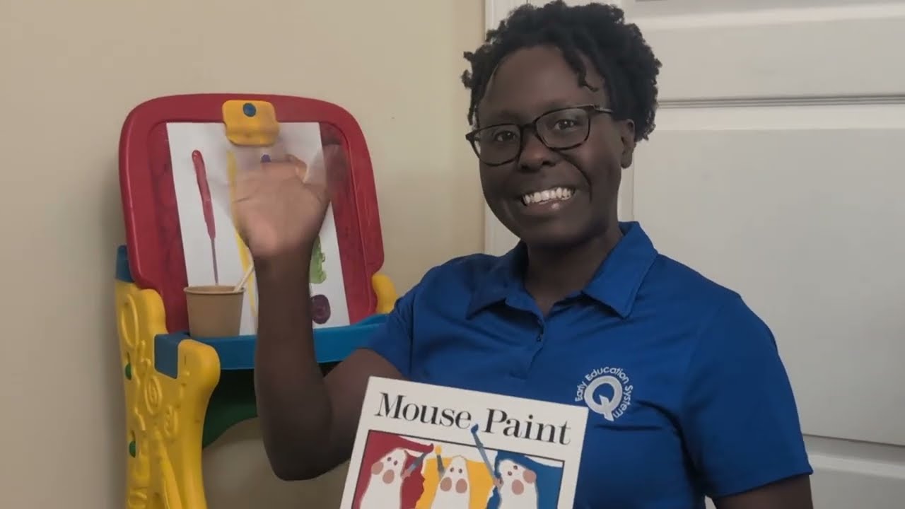Mouse Paint Color Mixing Activity with Ms. T