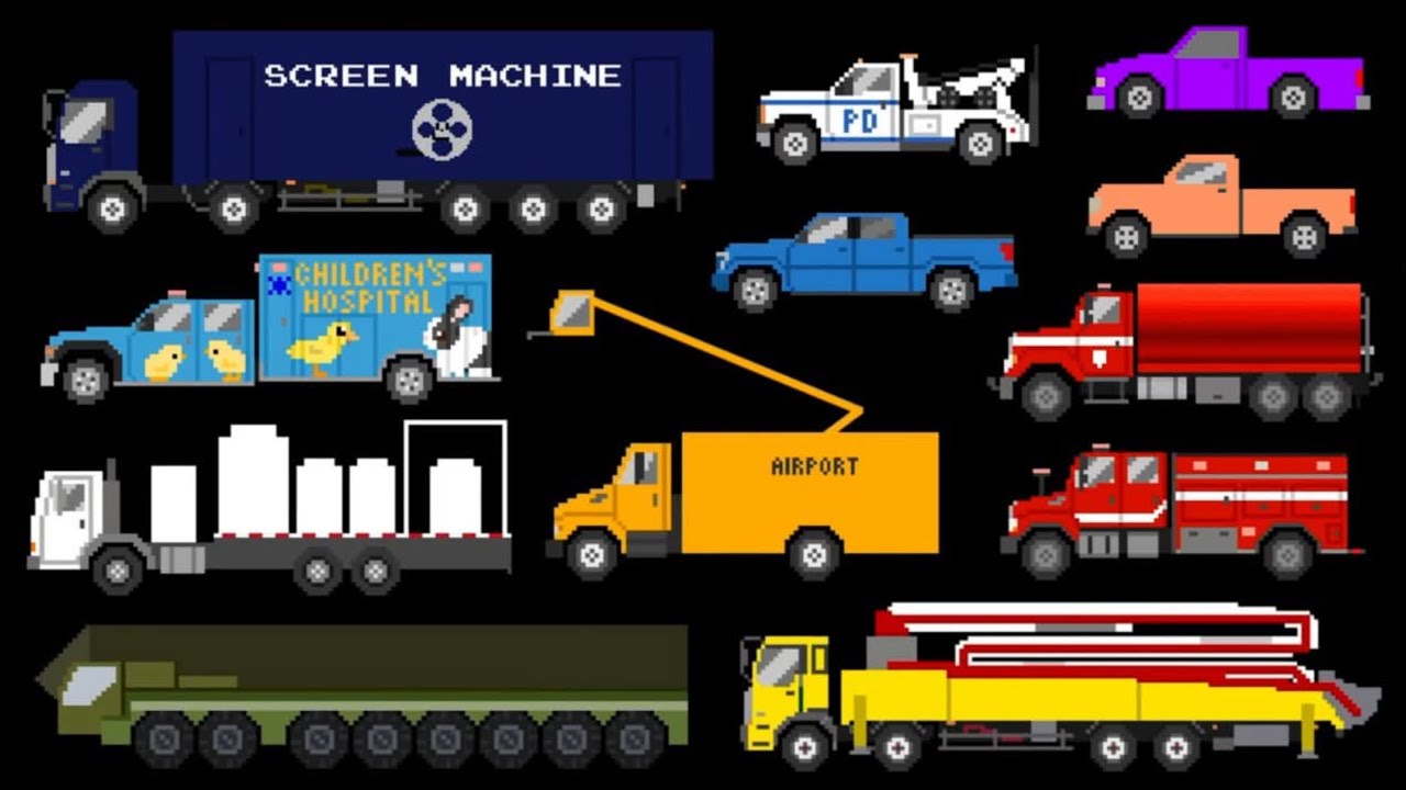 Trucks 7 - @TheKidsPictureShow 