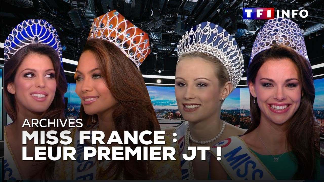 ARCHIVES - Quand les Miss France étaient interviewées pour la première fois au JT de TF1 !