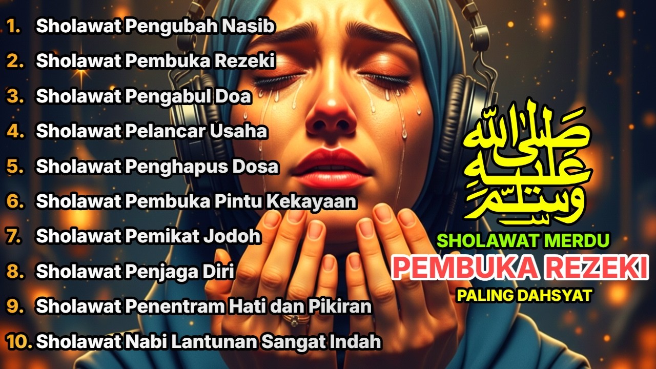 Ajaib Sekali! Keran Kekayaan Terbuka Lebar Cukup Amalkan Rutin Bacaan sholawat pembuka rezeki