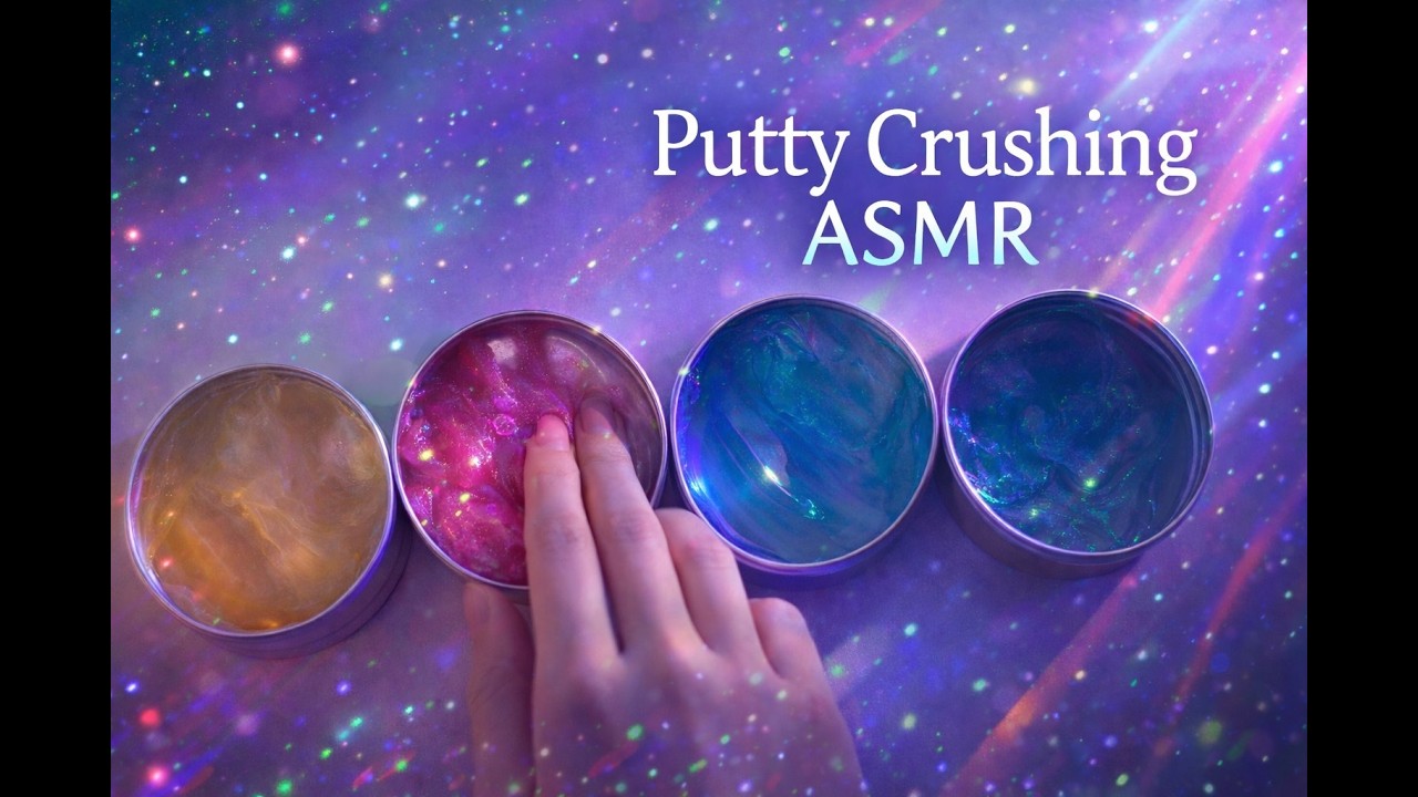 Putty Crushing ASMR | Deep, Satisfying Texture Sounds (No Talking)
