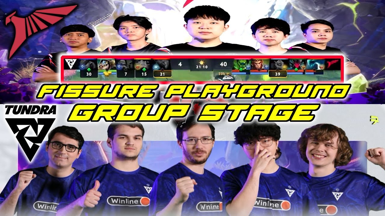 TALON ESPORTS VS TUNDRA / FISSURE PLAYGROUND / GROUPSTAGE