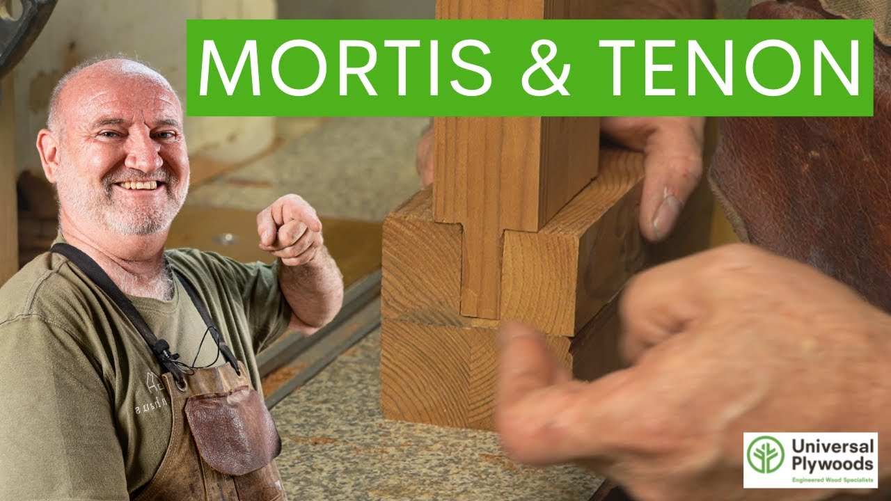 How to make a Mortis and Tenon Join for a Outdoor Table