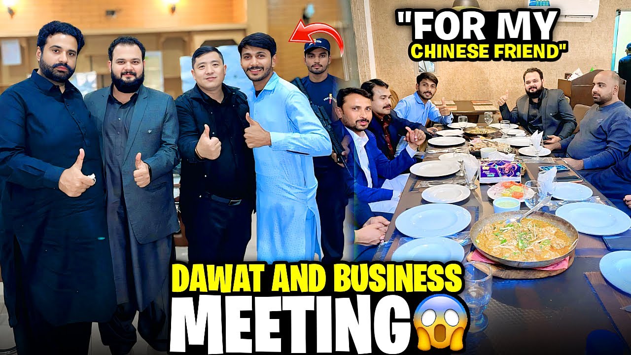 DAWAT and Business Meeting For My Chinese Friend 🥰