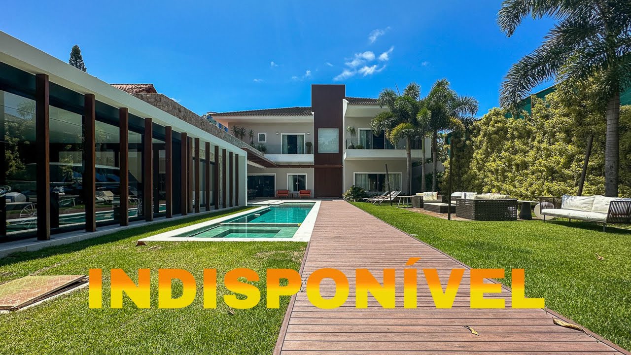 MANSÃO C\ DECORAÇÃO FORA DE SÉRIE!! MANSÃO CONTEMPORÂNEA DE ALTO LUXO !! | MULLER IMOVEIS RJ