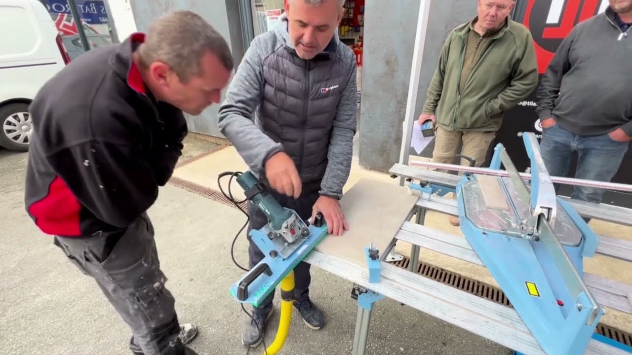 Sigma J-Pro Tile Mitre Machine Demonstration