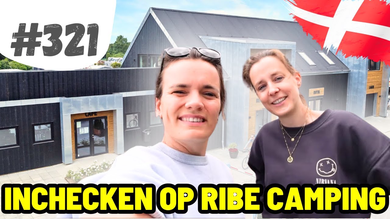 #321 WE ZIJN IN DENEMARKEN!! I RIBE CAMPING