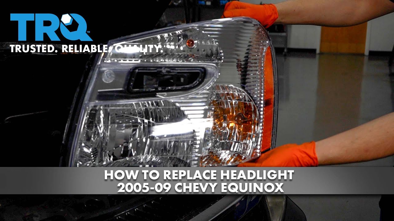 Как заменить фару на Chevrolet Equinox 2005-2009 годов