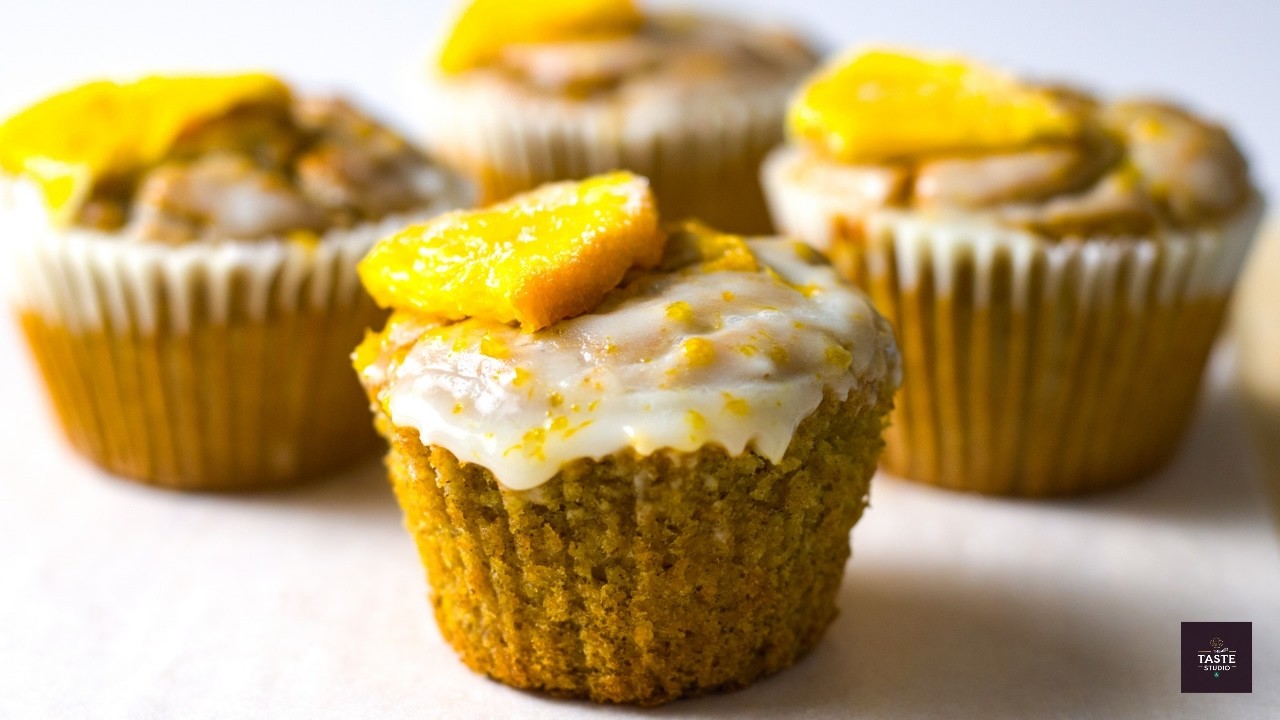 Orange Banana Oatmeal Muffins | Moist, Soft & Naturally Sweetened