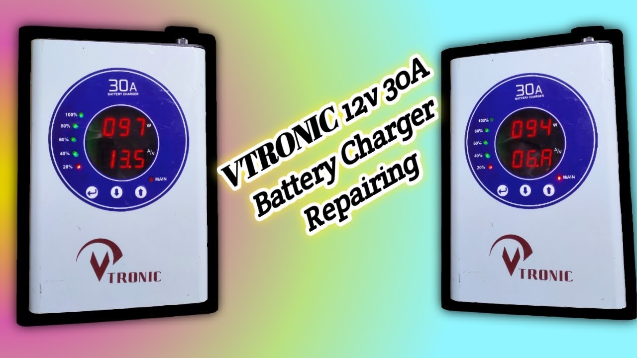 Vtronic 30A Battery Charger Repairing