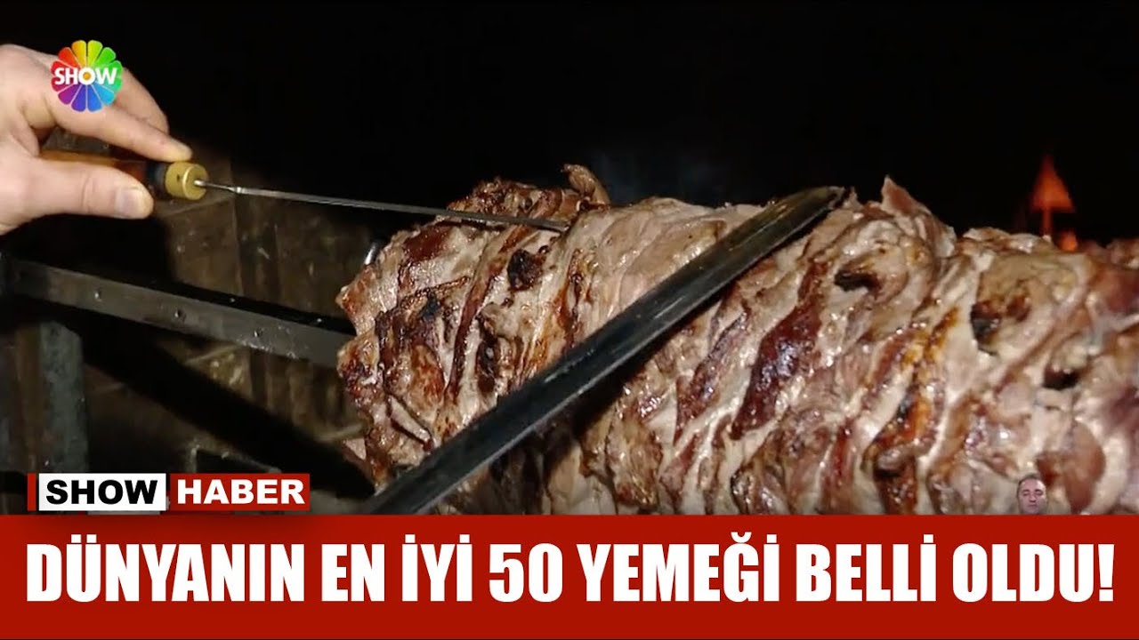 Dünyanın en iyi 50 yemeği belli oldu!