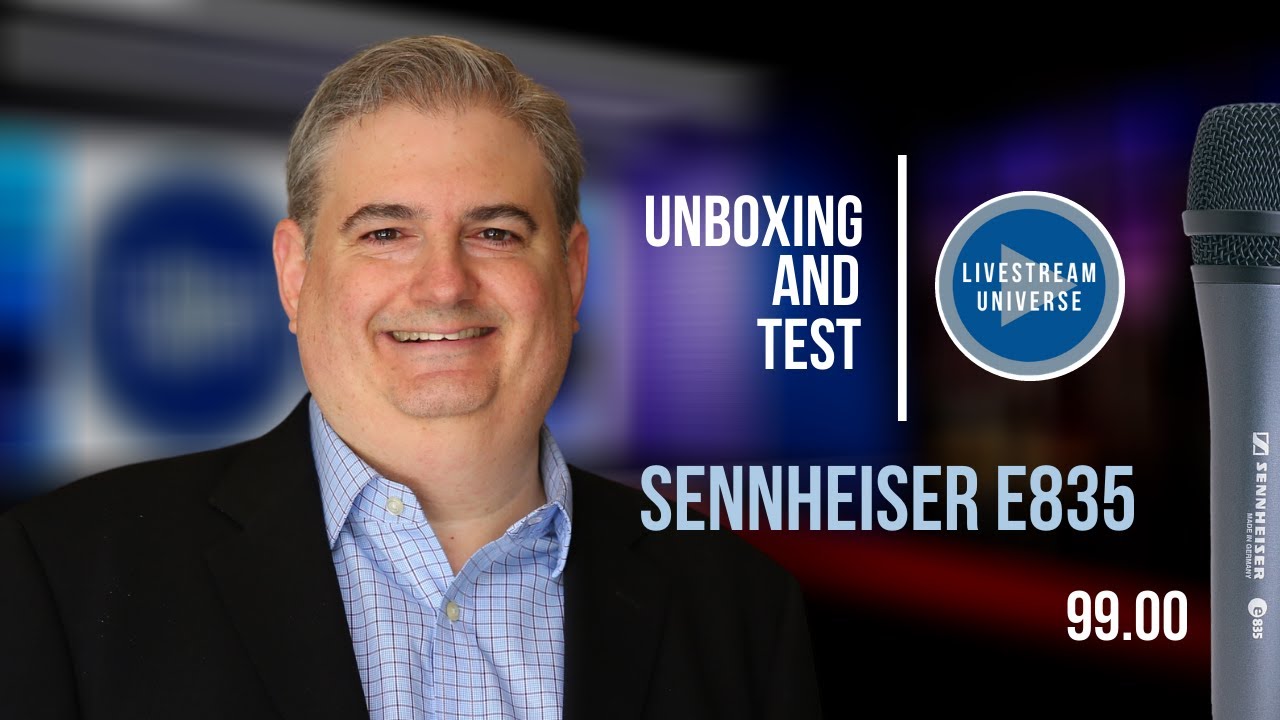 Sennheiser e835 Mic Unboxing and Test
