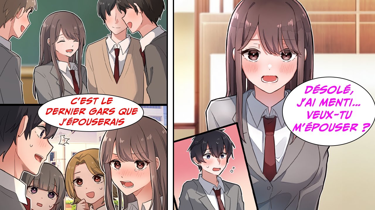 [Manga] Une voyante a dit à la fille la plus populaire de notre école que je serais son futur mari?!
