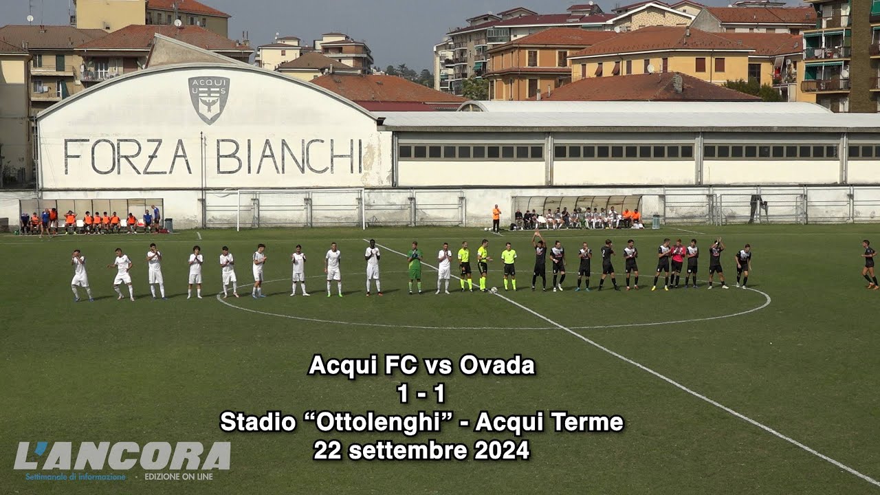 Calcio - Acqui FC vs Ovada 1 - 1 (22 settembre 2024)