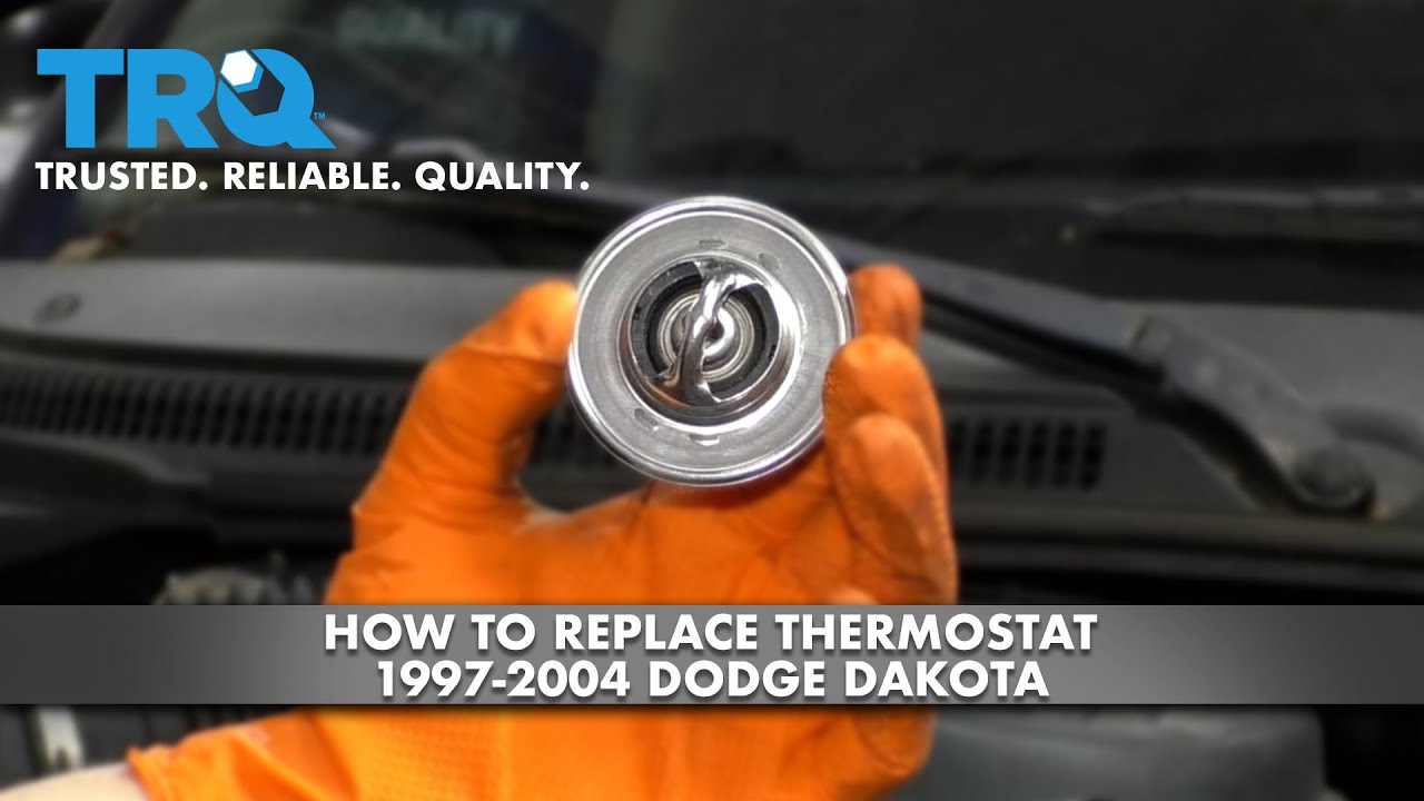 Как заменить термостат Dodge Dakota 1997-2004