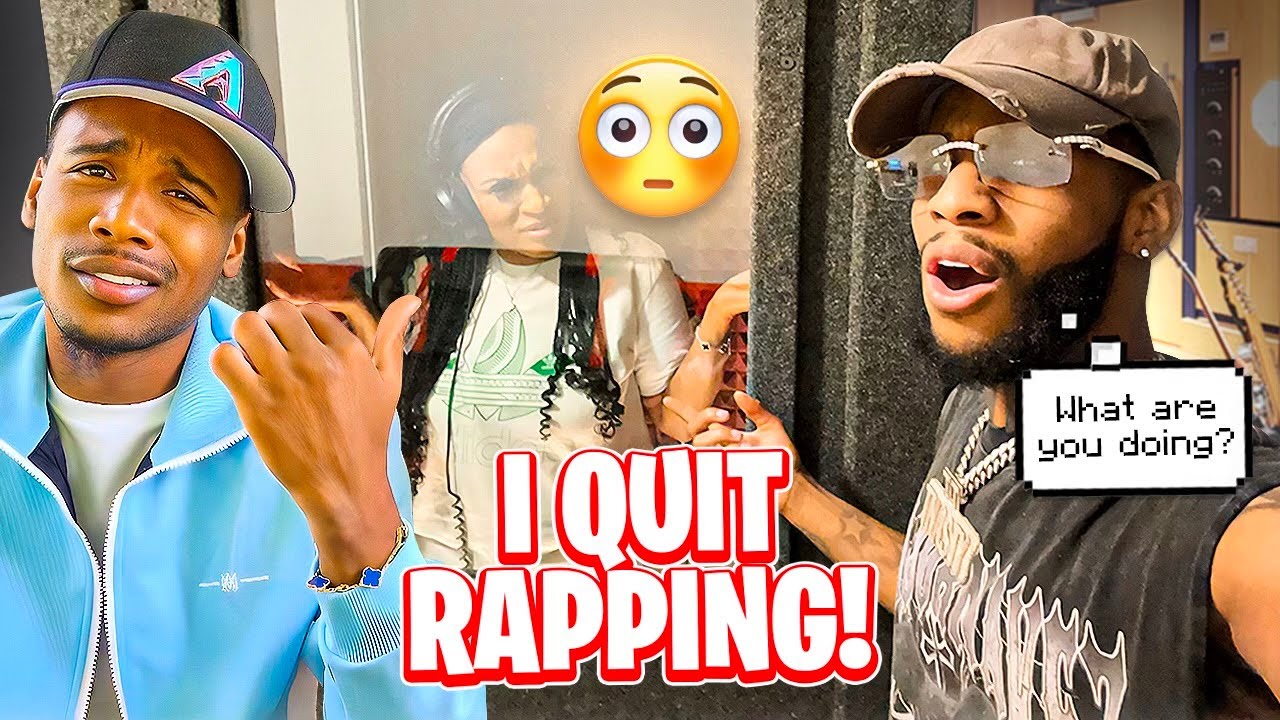 THEY TURNED ME INTO A RAPPER: PART 2 | ARMON & TREY MADE ME QUIT!! 😤