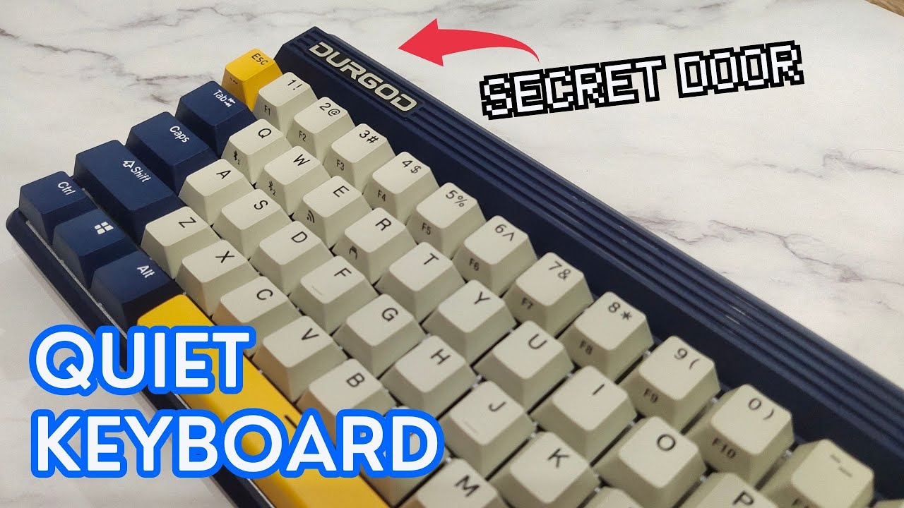 DURGOD Fusion Navigator QUIET Keyboard Review!