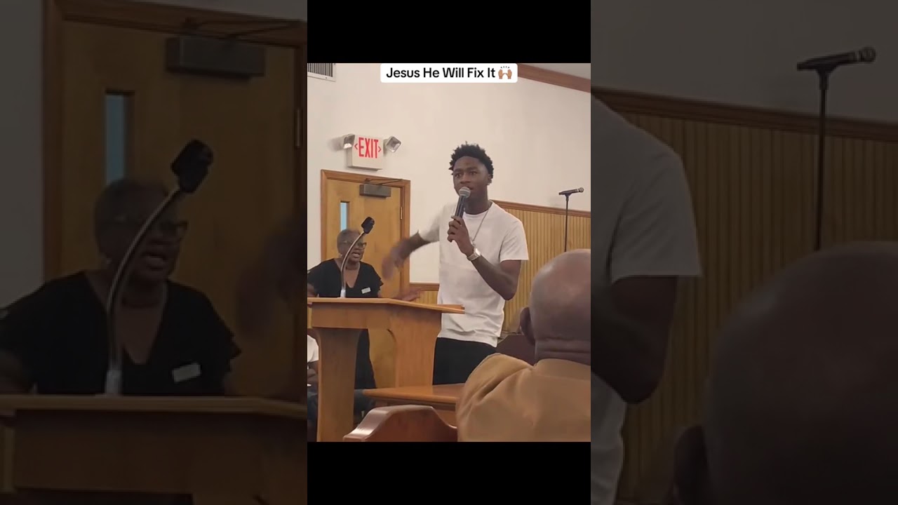 Sing the song sir! “JESUS WILL FIX IT!” @KMMJKR #kingdommindedministries