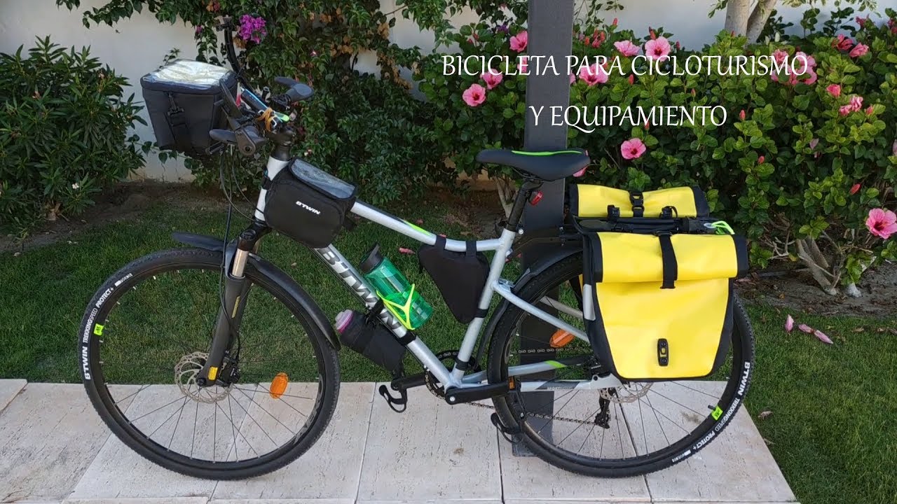 Cicloturismo: Mi nueva bicicleta y equipamiento.