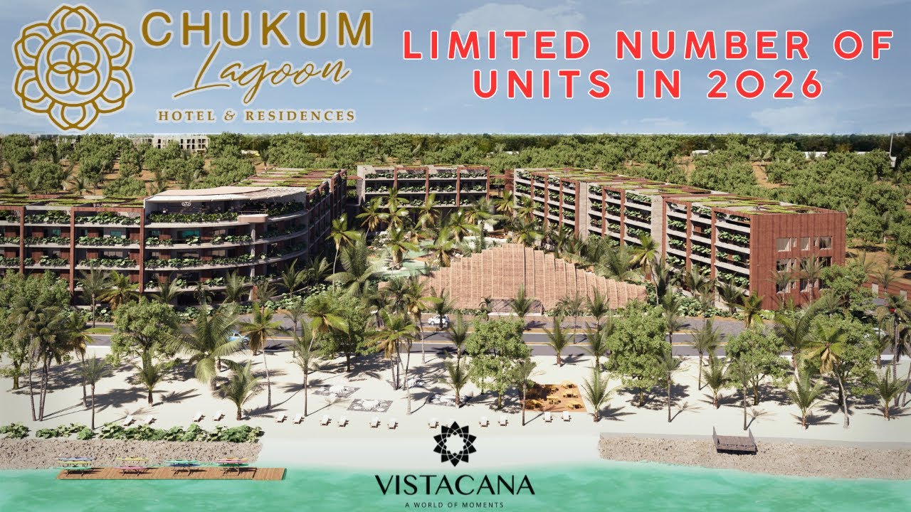 LIMITED UNITS AVAILABLE NOW AT CHUKUM LAGOON VISTACANA PUNTA CANA!