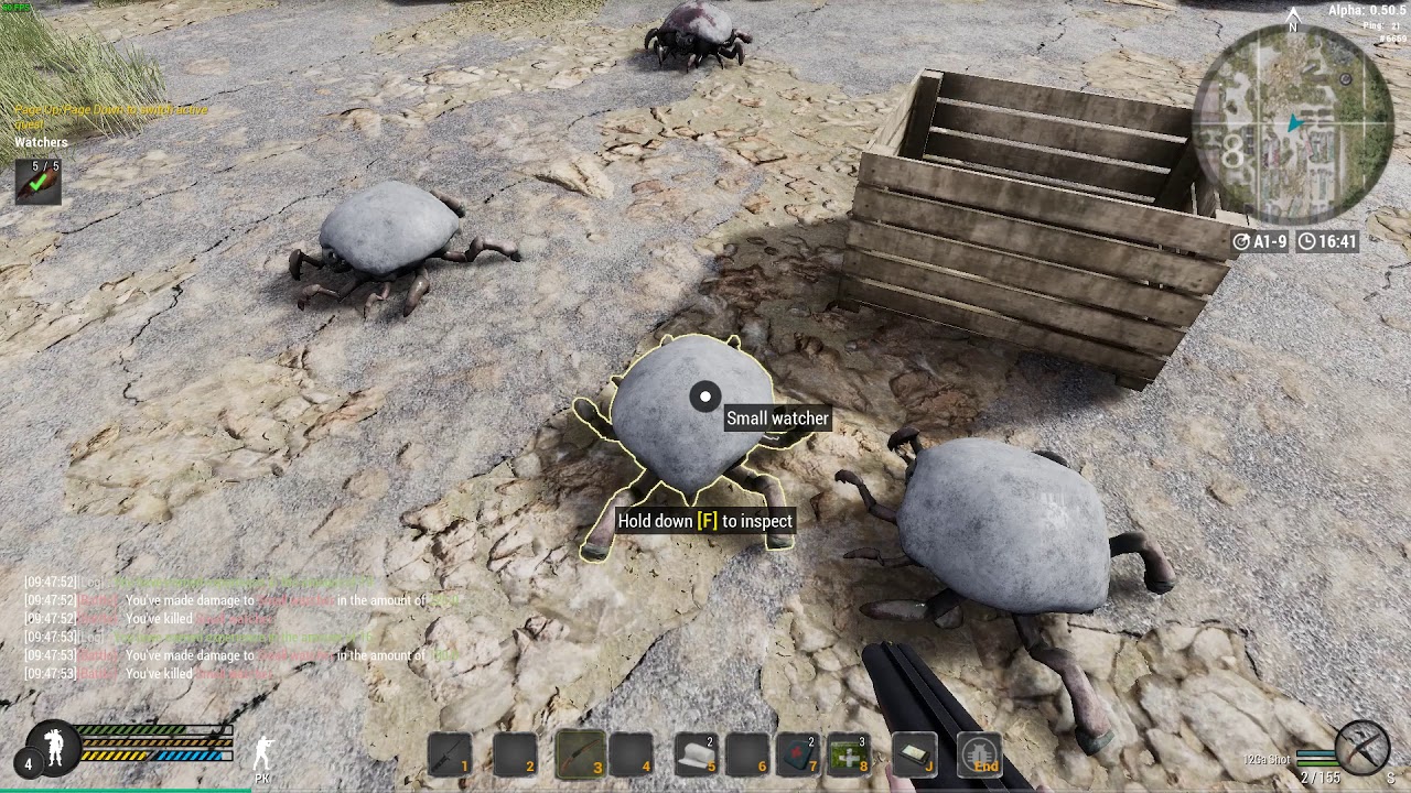 Will to live: Watcher Claw Mission