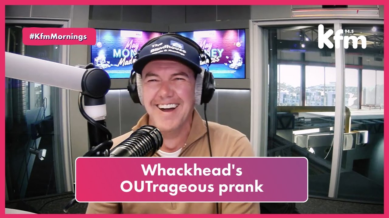 An OUTrageous prank: Whackhead has some unique items that he needs insured