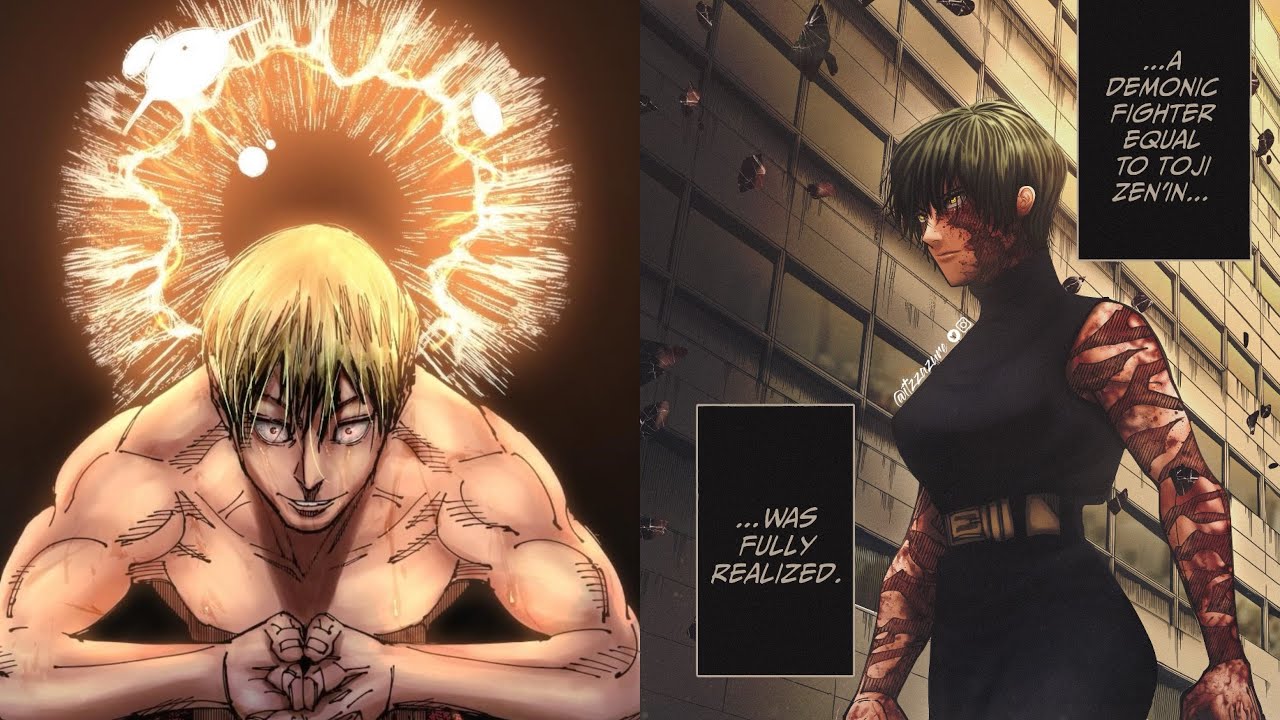 Maki vs curse Naoya mmv