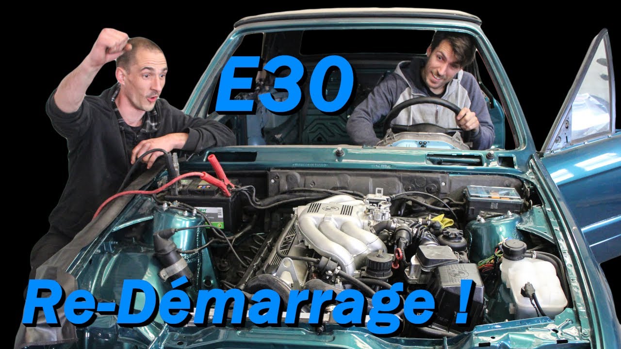 Restauration & Tutos BMW E30 | Premier démarrage de la BMW E30 !