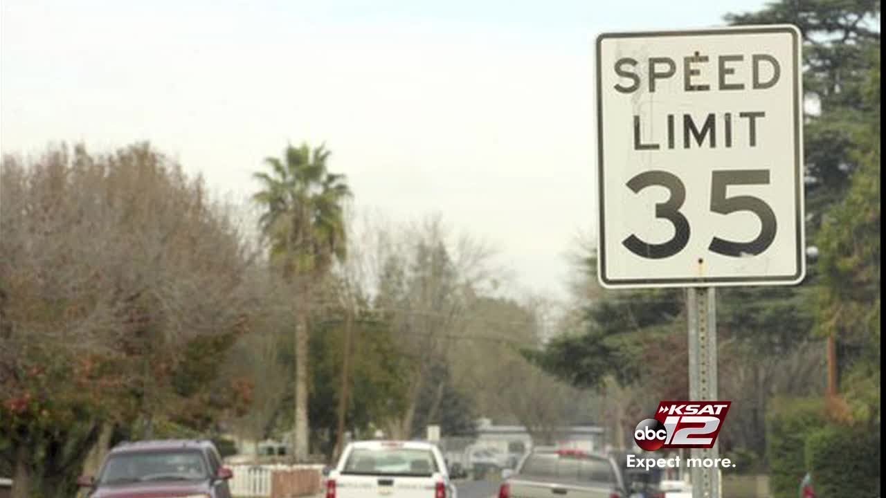 When does a speed limit change take effect?