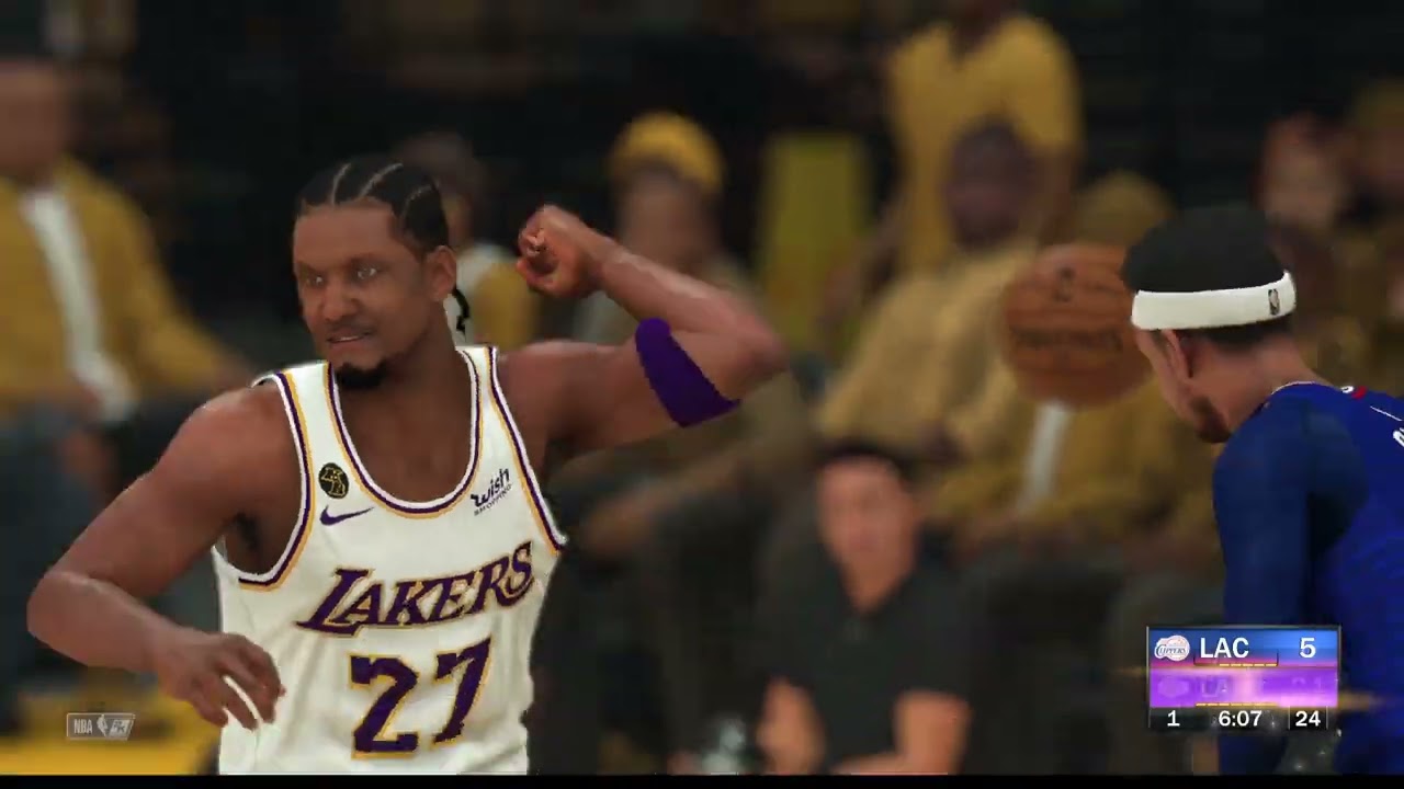 Los Angeles Lakers vs Los Angeles Cilppers (82/33) 2k21