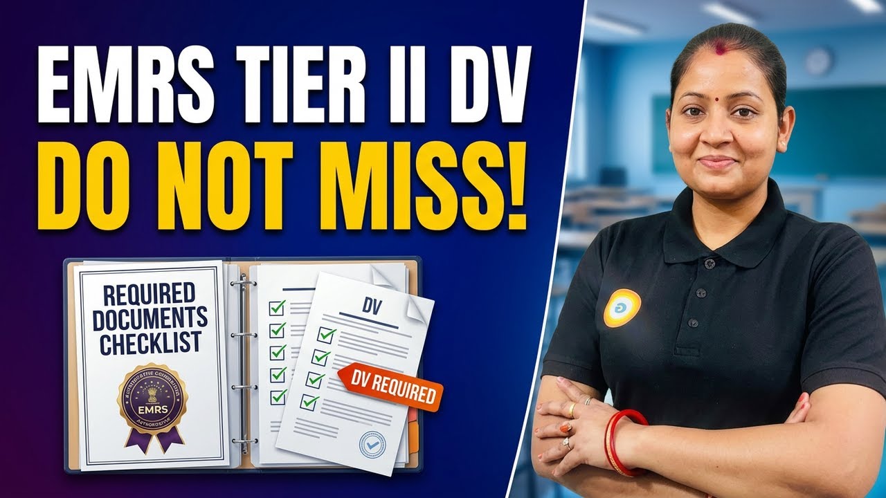 EMRS TIER II DV Documents | Don't Skip This😳