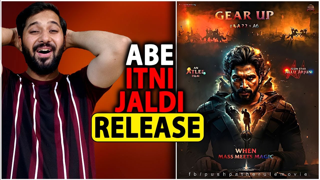 AA22 Latest Official Update - Shooting, VFX | AA22 Release Date Crazy Update | Atlee 6 Allu Arjun