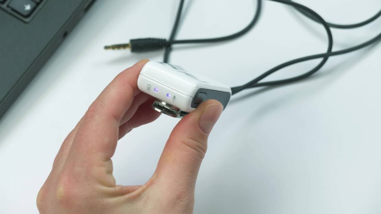 How to use Oticon EduMic with a jack cable