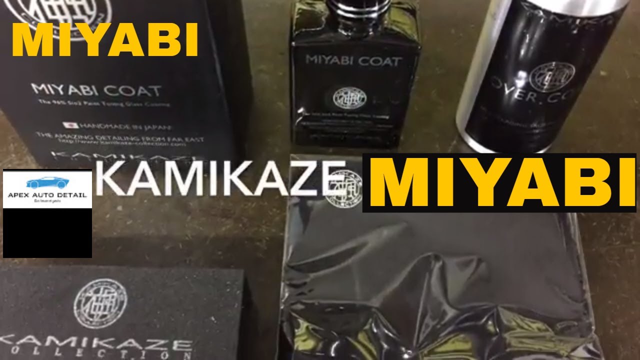 Kamikaze Miyabi Coat!! High End Glass Coating!! User Friendly...Solvent Free!!