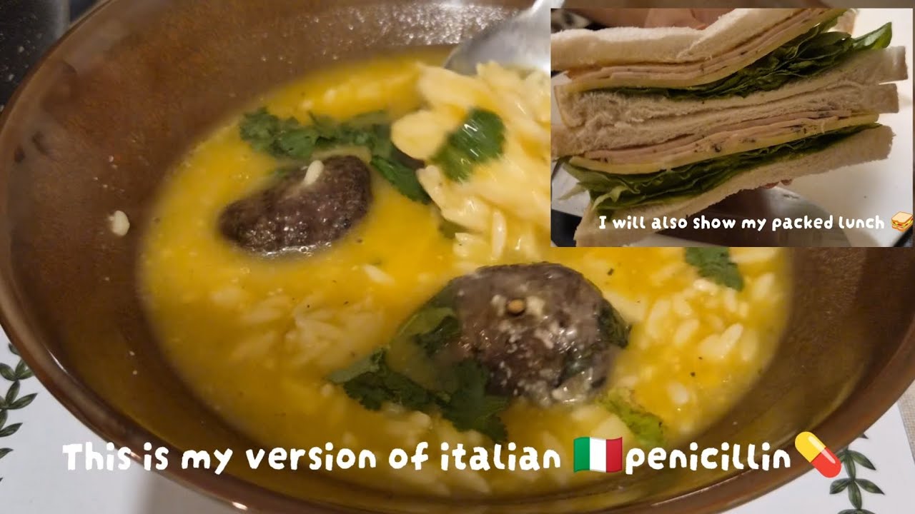 Dinner & lunch prep - Italian Penicillin  🇮🇹💊 