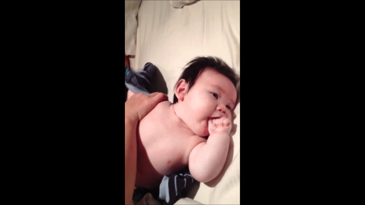 Aiden tickles