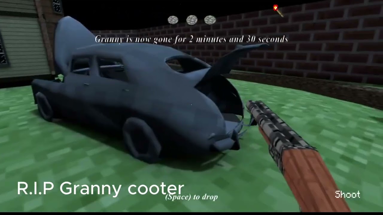Granny 3 enhanced in Minecraft feeling (book ending)