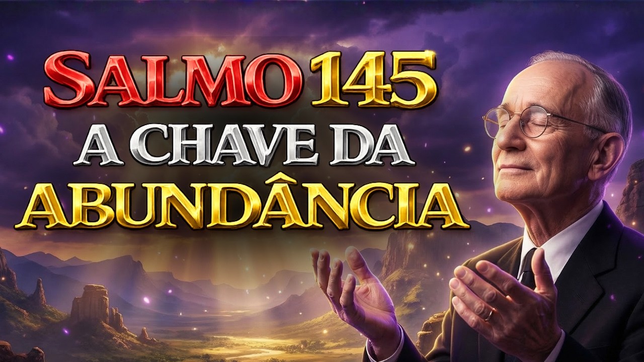 O Salmo 145 Ativa a Abundância — Deus Escondeu Isso Por Milênios