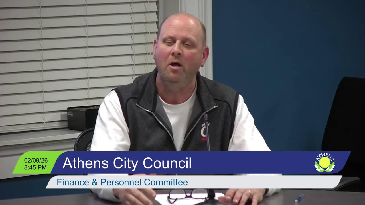 Athens City Council - February 9, 2026