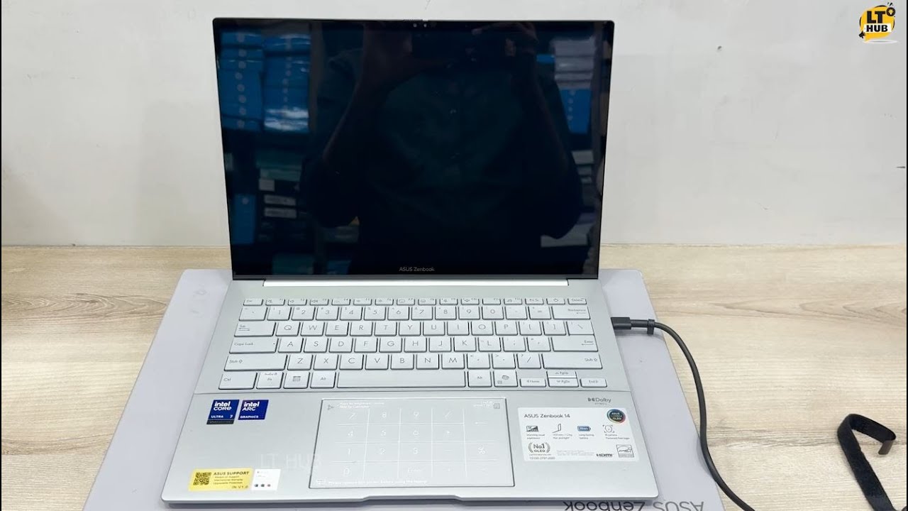 ASUS Laptop Unboxing | ASUS Zenbook 14 OLED UX3405CA Unboxing | Intel Core Ultra 7 Processor |LT HUB