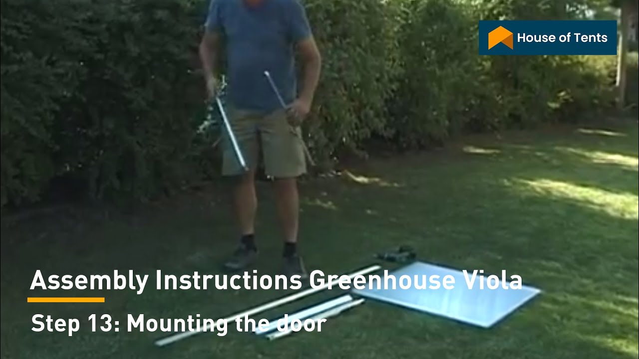 VIOLA - Step 13 Mounting the door